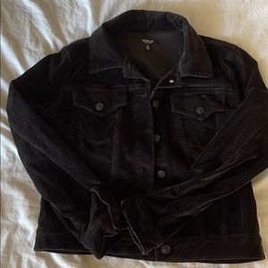 Velvet black jacket